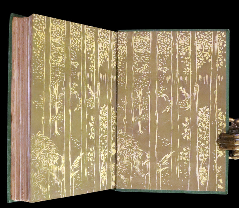 1912 Rare First Edition - Robin Hood and the Men of the Greenwood by H. Gilbert, Illustrated by Walter Crane.