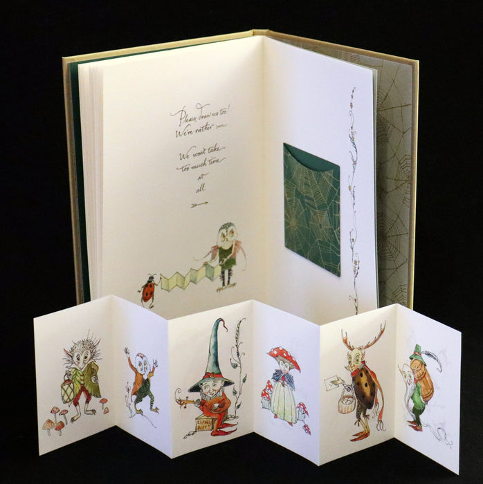 2020 Scarce Signed Limited Edition - Letters from Fairyland by Charles van Sandwyk. #7/250.