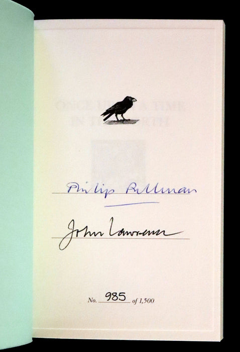 2008 Limited Edition Signed by Philip Pullman - Once Upon A Time In the North (His Dark Materials).