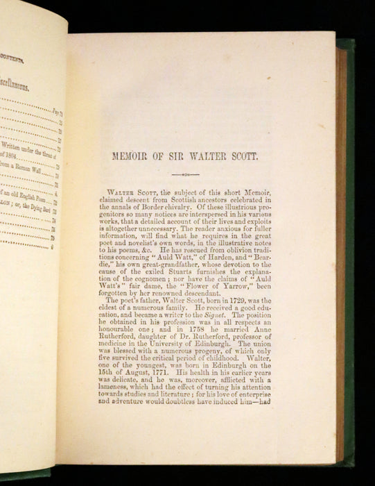 1870 Rare Book ~ The Poetical Works of Sir Walter Scott Illustrated by Edward Henry Corbould.