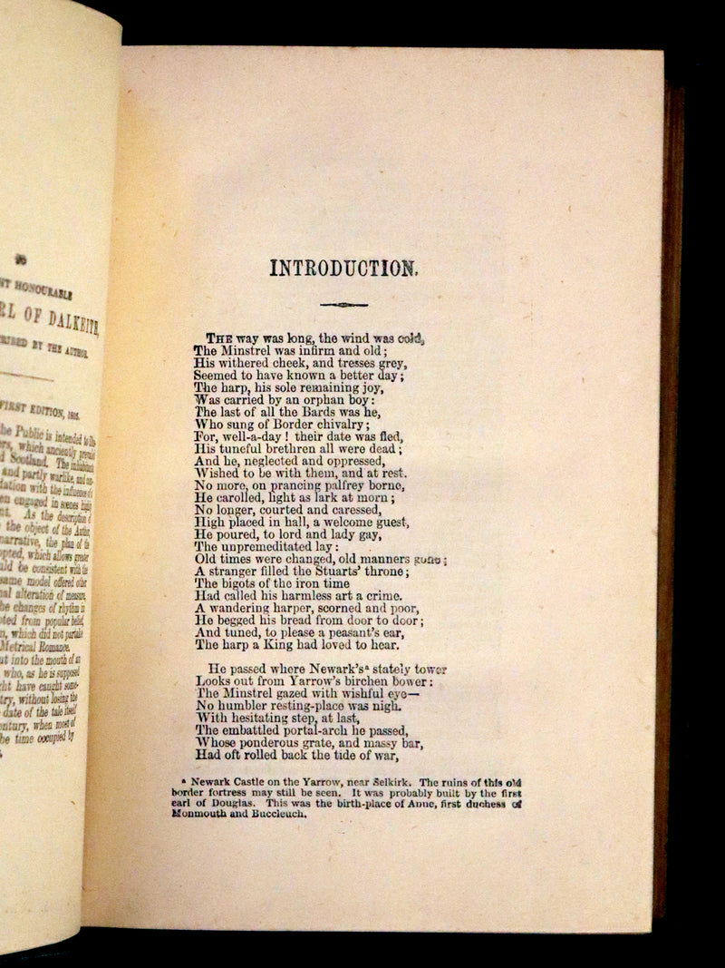 1870 Rare Book ~ The Poetical Works of Sir Walter Scott Illustrated by Edward Henry Corbould.