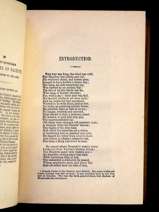 1870 Rare Book ~ The Poetical Works of Sir Walter Scott Illustrated by Edward Henry Corbould.