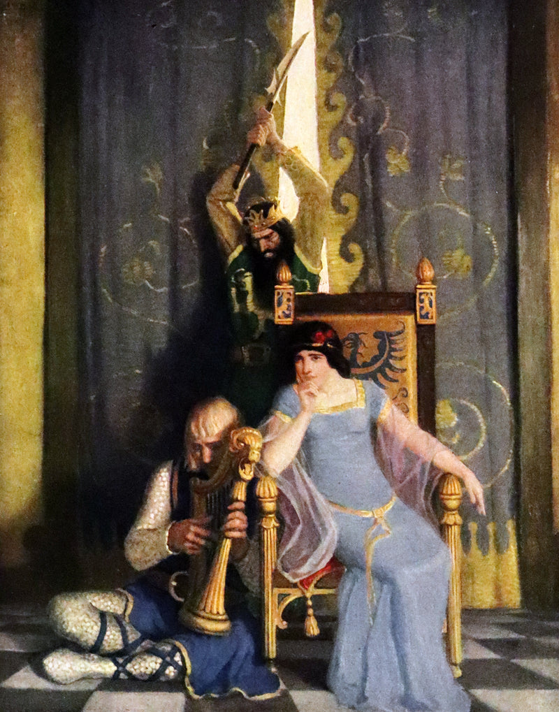 1926 Rare Book with Dust Jacket - The Boy's King Arthur and His Knights of the Round Table illustrated by N. C. Wyeth.