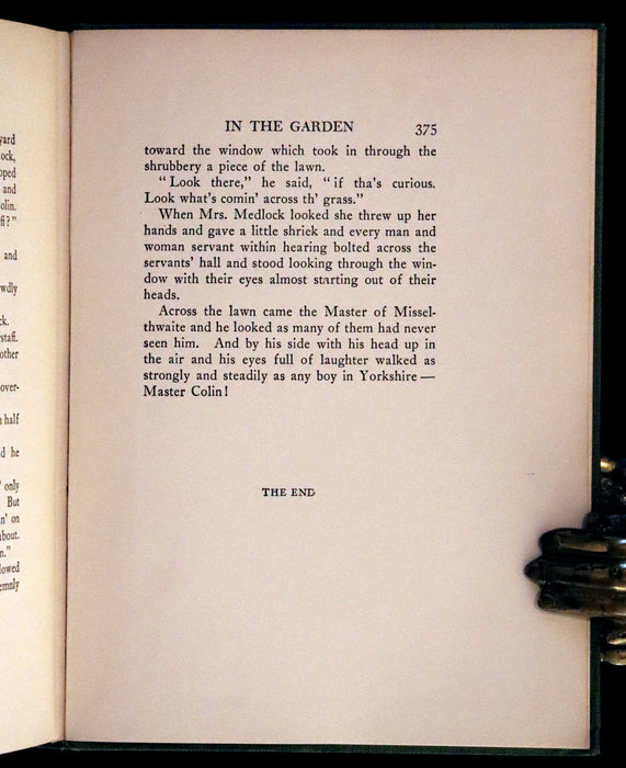 1911 Rare First Edition - The Secret Garden by Frances Hodgson Burnett illustrated by Maria Louise Kirk.