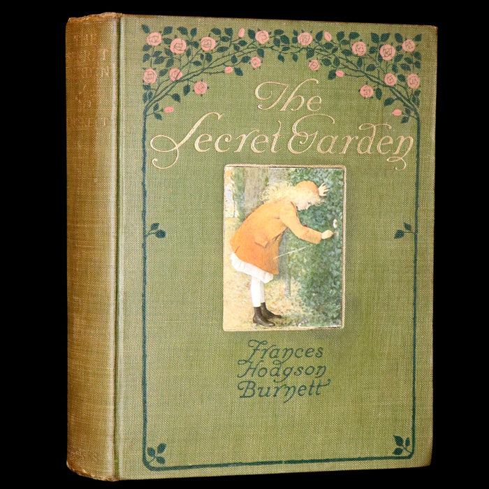 1911 Rare First Edition - The Secret Garden by Frances Hodgson Burnett illustrated by Maria Louise Kirk.