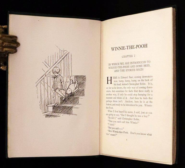 1926 Rare First Edition - Winnie-The-Pooh written by A.A. Milne and Illustrated by Ernest Shepard.