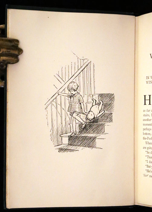 1926 Rare First Edition - Winnie-The-Pooh written by A.A. Milne and Illustrated by Ernest Shepard.