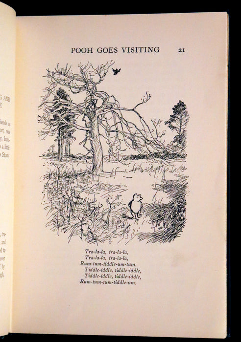 1926 Rare First Edition - Winnie-The-Pooh written by A.A. Milne and Illustrated by Ernest Shepard.