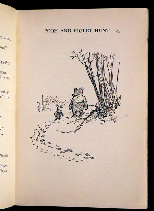 1926 Rare First Edition - Winnie-The-Pooh written by A.A. Milne and Illustrated by Ernest Shepard.