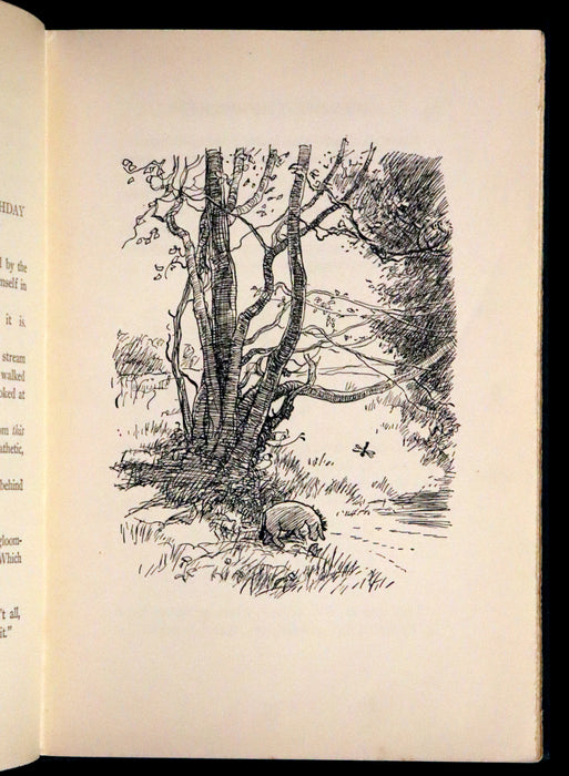 1926 Rare First Edition - Winnie-The-Pooh written by A.A. Milne and Illustrated by Ernest Shepard.