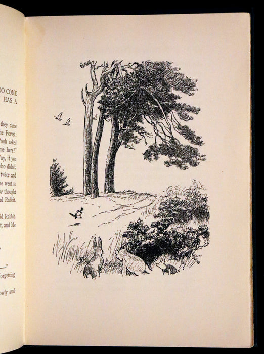 1926 Rare First Edition - Winnie-The-Pooh written by A.A. Milne and Illustrated by Ernest Shepard.