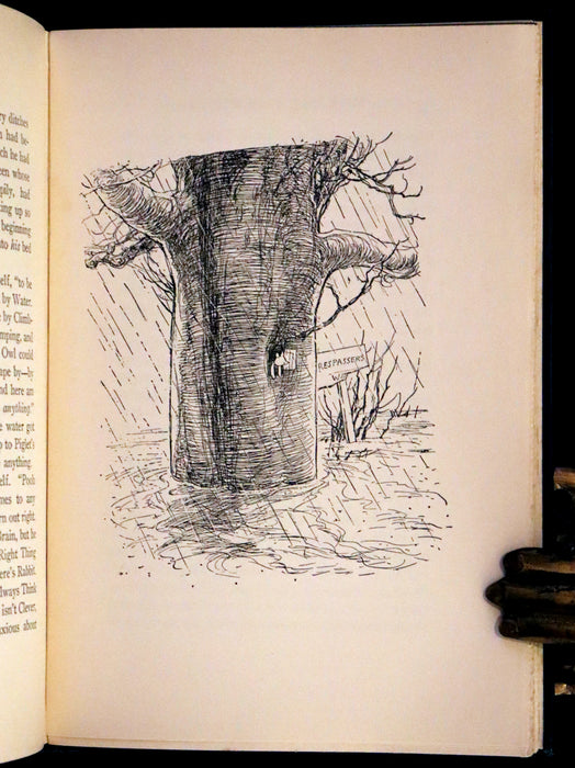 1926 Rare First Edition - Winnie-The-Pooh written by A.A. Milne and Illustrated by Ernest Shepard.