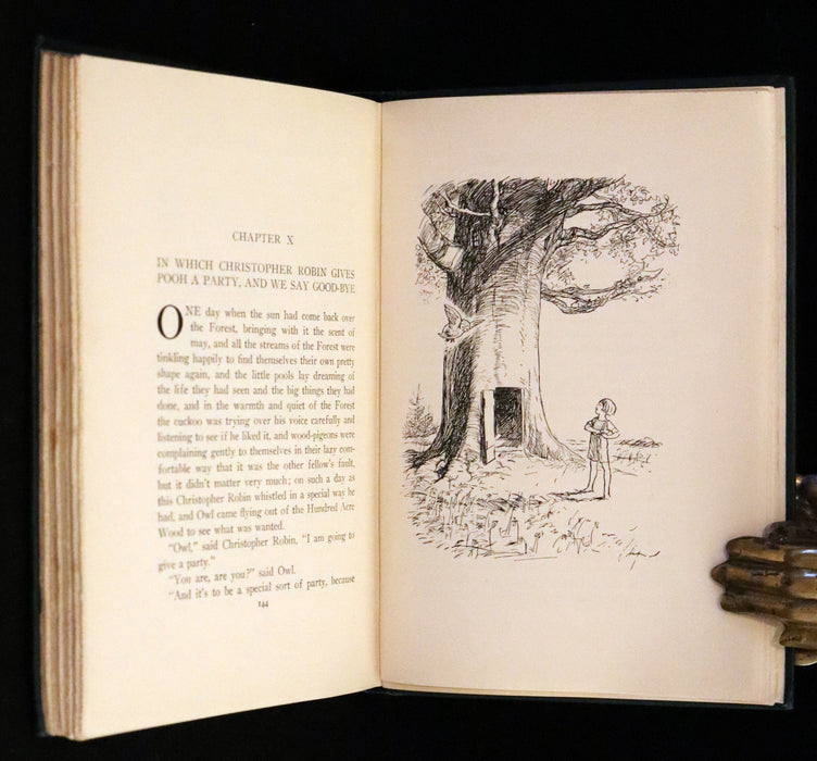 1926 Rare First Edition - Winnie-The-Pooh written by A.A. Milne and Illustrated by Ernest Shepard.