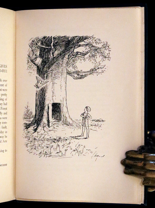 1926 Rare First Edition - Winnie-The-Pooh written by A.A. Milne and Illustrated by Ernest Shepard.