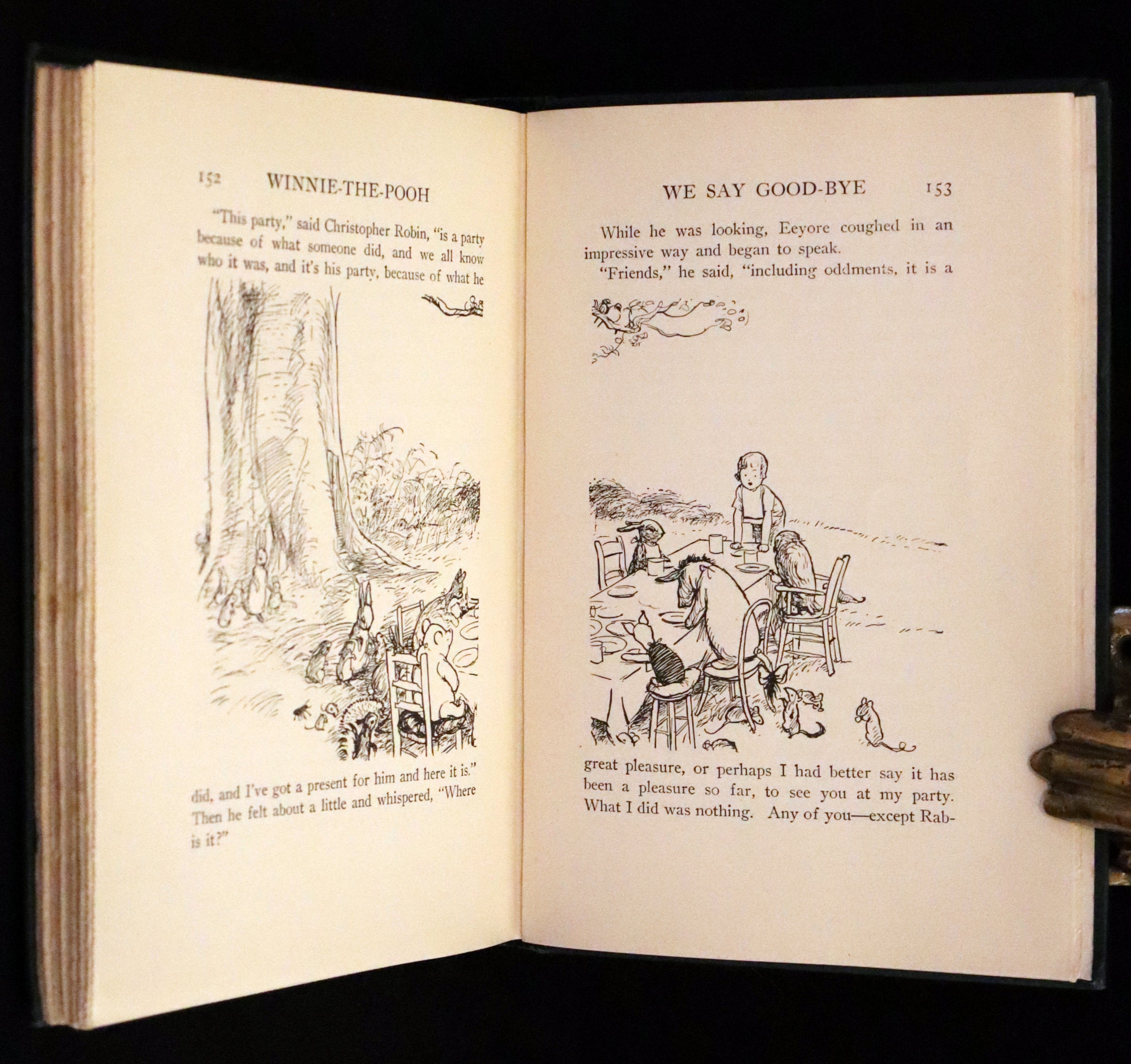 1926 Rare First Edition - Winnie-The-Pooh written by A.A. Milne and Il ...