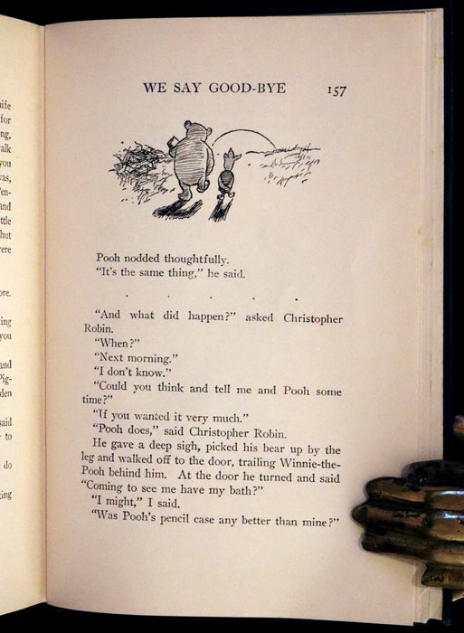 1926 Rare First Edition - Winnie-The-Pooh written by A.A. Milne and Illustrated by Ernest Shepard.