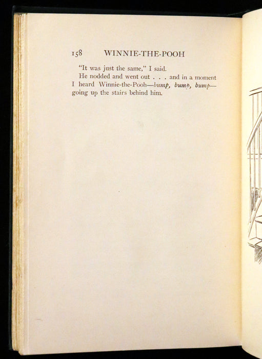 1926 Rare First Edition - Winnie-The-Pooh written by A.A. Milne and Illustrated by Ernest Shepard.