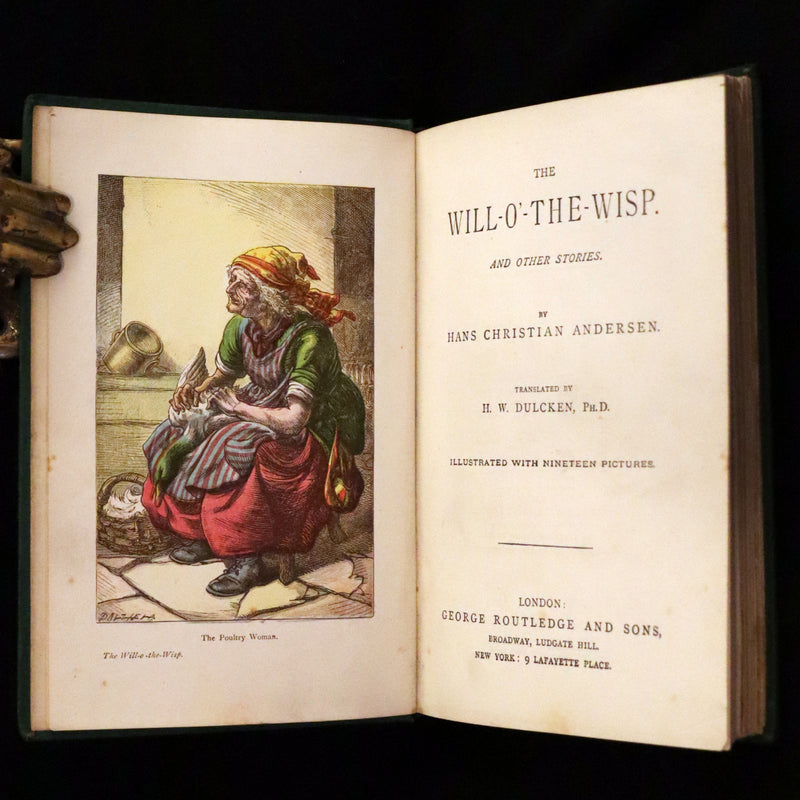 1885 Scarce Victorian Edition - The Will-o’-the-Wisp, Poultry Meg’s Family and Other Stories.