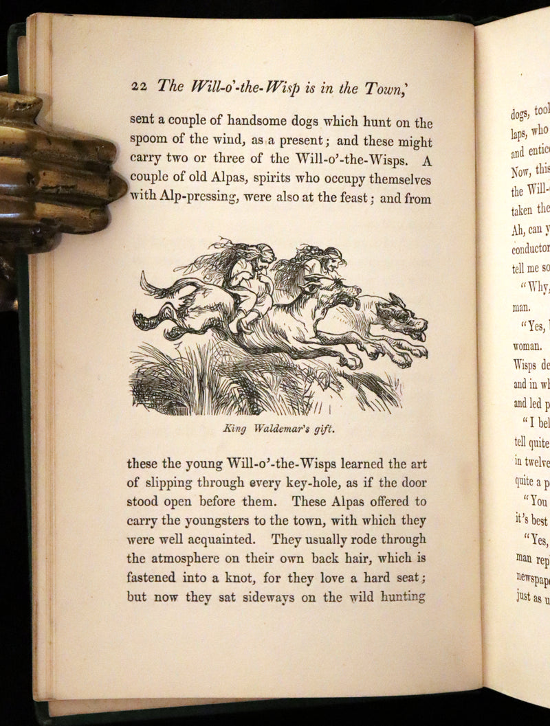 1885 Scarce Victorian Edition - The Will-o’-the-Wisp, Poultry Meg’s Family and Other Stories.