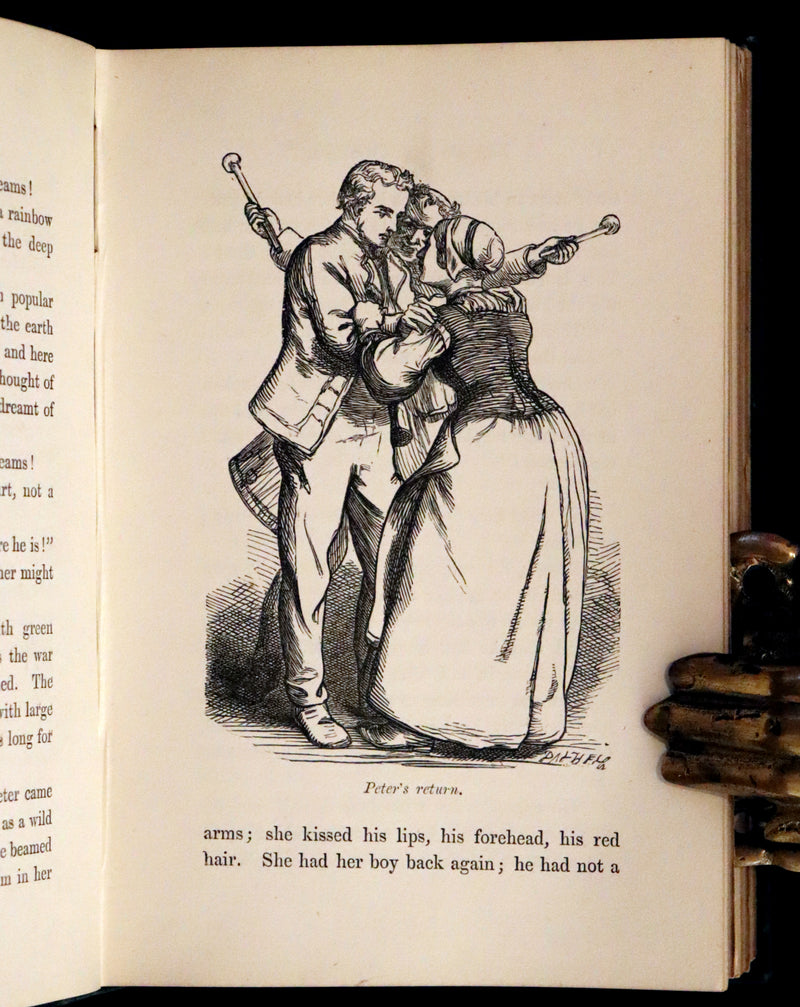 1885 Scarce Victorian Edition - The Will-o’-the-Wisp, Poultry Meg’s Family and Other Stories.