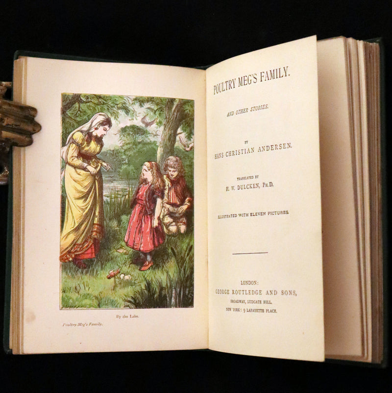 1885 Scarce Victorian Edition - The Will-o’-the-Wisp, Poultry Meg’s Family and Other Stories.