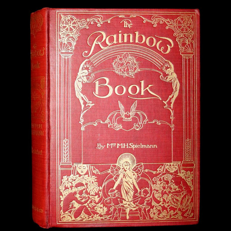 1909 Scarce First Edition - The Rainbow Book Illustrated by Arthur Rackham, Hugh Thomson, Bernard Partridge and others.