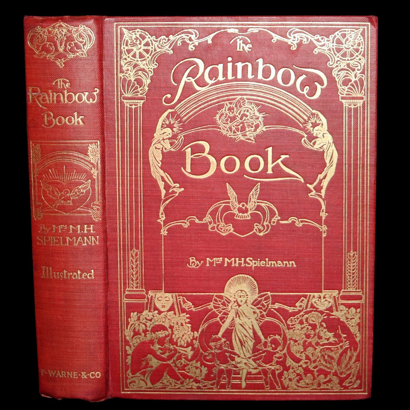 1909 Scarce First Edition - The Rainbow Book Illustrated by Arthur Rackham, Hugh Thomson, Bernard Partridge and others.