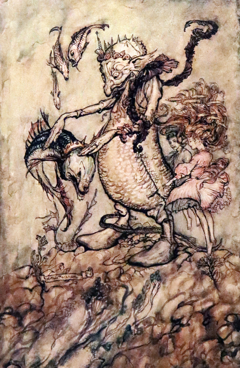1909 Scarce First Edition - The Rainbow Book Illustrated by Arthur Rackham, Hugh Thomson, Bernard Partridge and others.