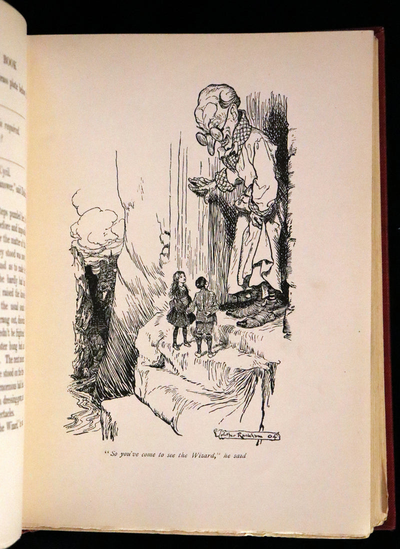 1909 Scarce First Edition - The Rainbow Book Illustrated by Arthur Rackham, Hugh Thomson, Bernard Partridge and others.
