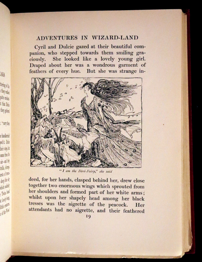 1909 Scarce First Edition - The Rainbow Book Illustrated by Arthur Rackham, Hugh Thomson, Bernard Partridge and others.