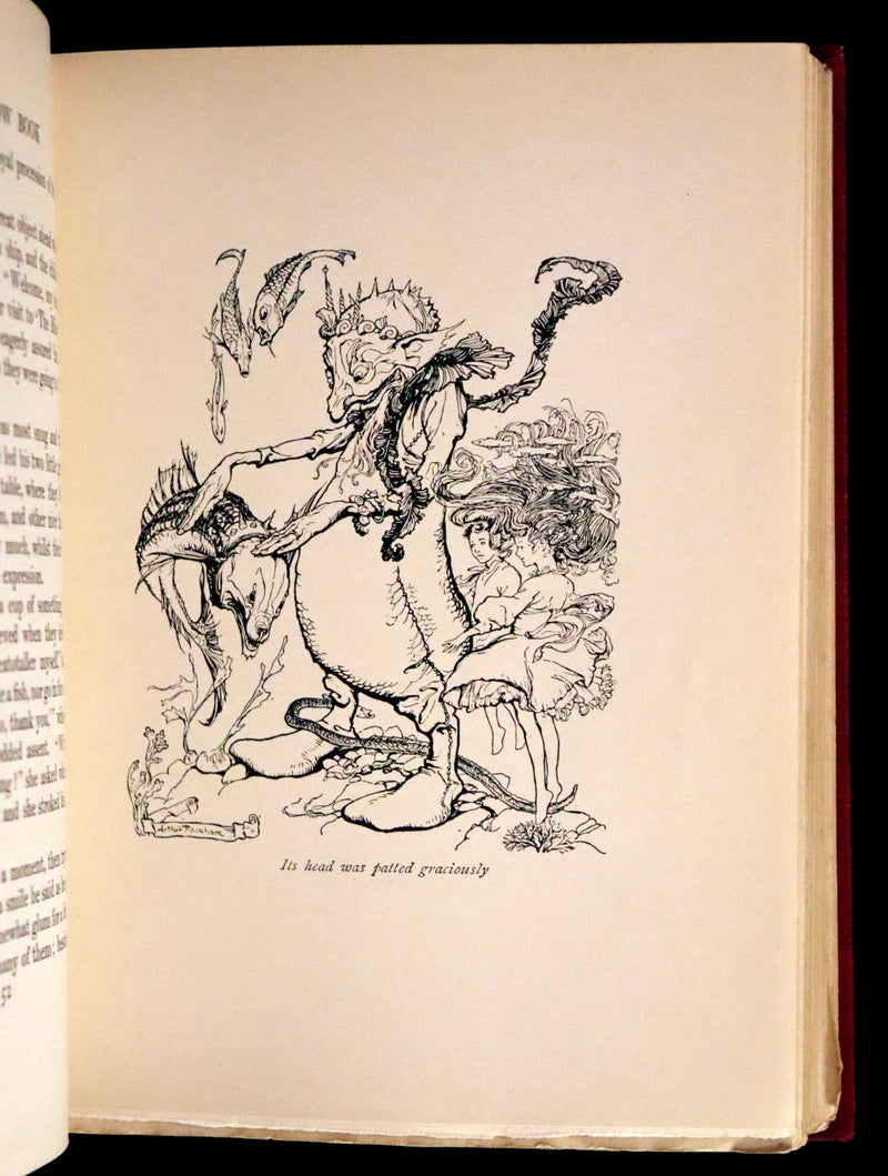 1909 Scarce First Edition - The Rainbow Book Illustrated by Arthur Rackham, Hugh Thomson, Bernard Partridge and others.