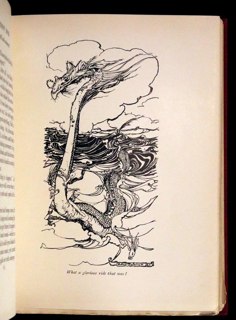 1909 Scarce First Edition - The Rainbow Book Illustrated by Arthur Rackham, Hugh Thomson, Bernard Partridge and others.