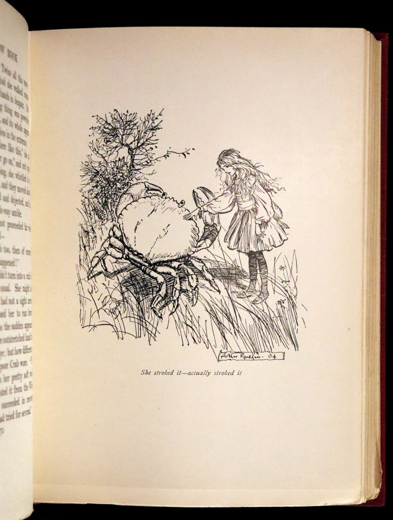 1909 Scarce First Edition - The Rainbow Book Illustrated by Arthur Rackham, Hugh Thomson, Bernard Partridge and others.