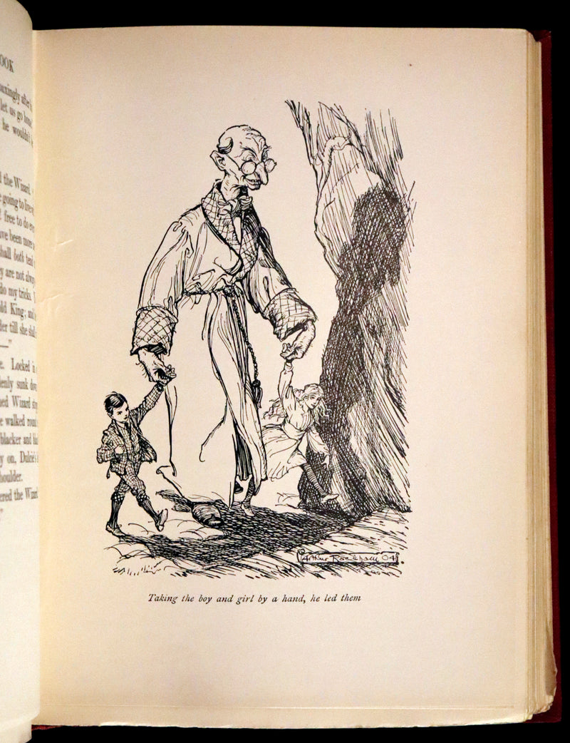 1909 Scarce First Edition - The Rainbow Book Illustrated by Arthur Rackham, Hugh Thomson, Bernard Partridge and others.