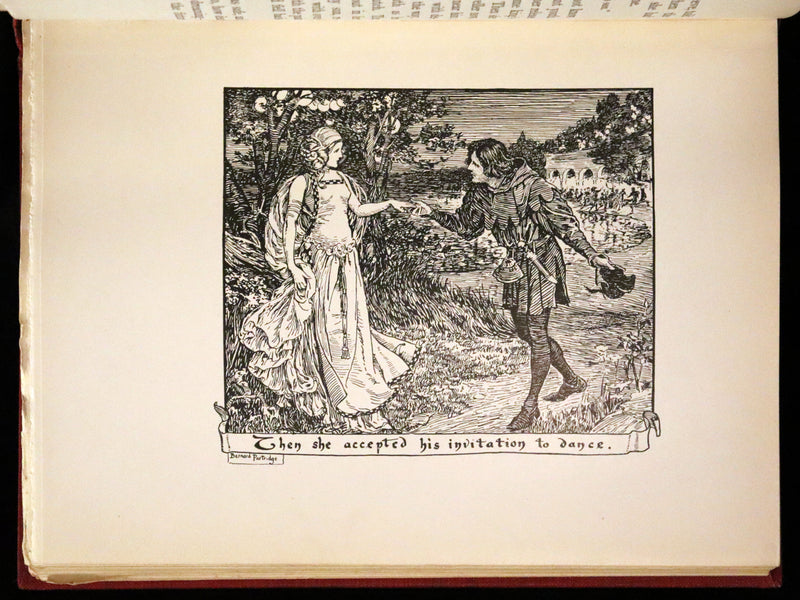 1909 Scarce First Edition - The Rainbow Book Illustrated by Arthur Rackham, Hugh Thomson, Bernard Partridge and others.