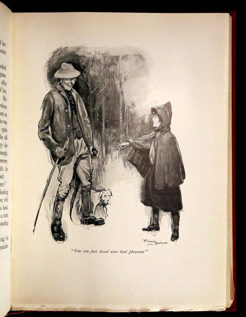 1909 Scarce First Edition - The Rainbow Book Illustrated by Arthur Rackham, Hugh Thomson, Bernard Partridge and others.