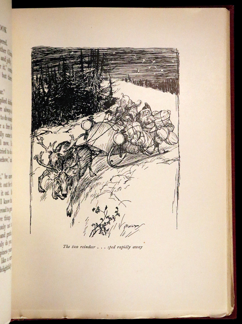 1909 Scarce First Edition - The Rainbow Book Illustrated by Arthur Rackham, Hugh Thomson, Bernard Partridge and others.