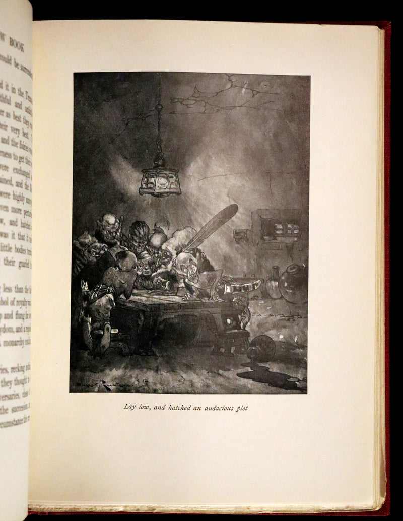 1909 Scarce First Edition - The Rainbow Book Illustrated by Arthur Rackham, Hugh Thomson, Bernard Partridge and others.