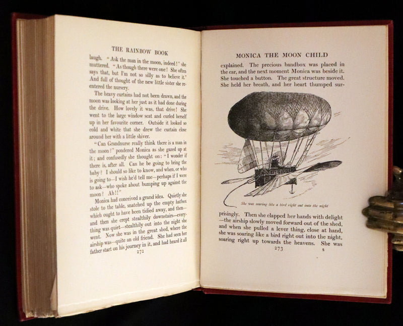 1909 Scarce First Edition - The Rainbow Book Illustrated by Arthur Rackham, Hugh Thomson, Bernard Partridge and others.