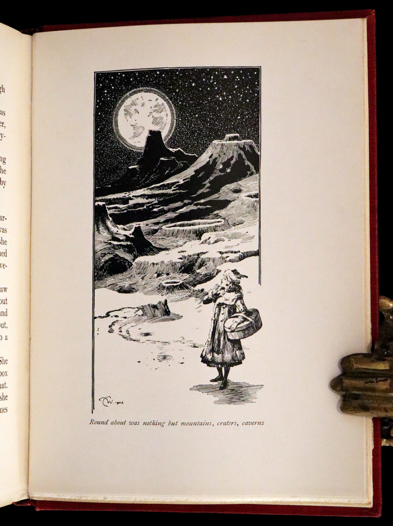 1909 Scarce First Edition - The Rainbow Book Illustrated by Arthur Rackham, Hugh Thomson, Bernard Partridge and others.