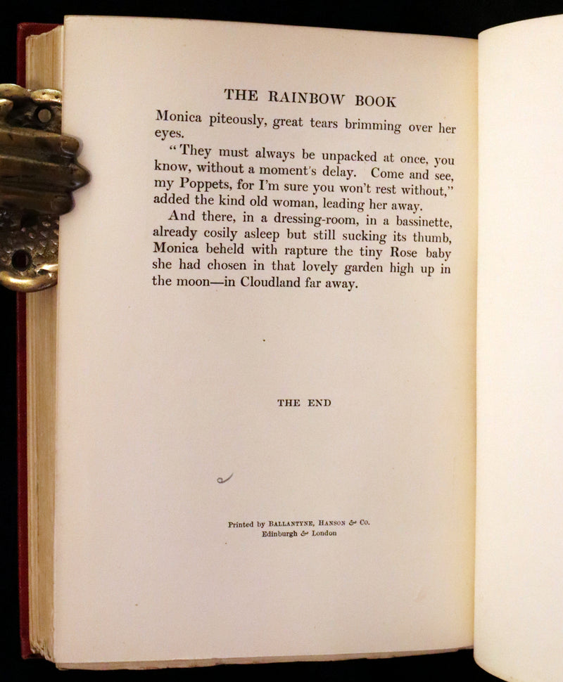 1909 Scarce First Edition - The Rainbow Book Illustrated by Arthur Rackham, Hugh Thomson, Bernard Partridge and others.