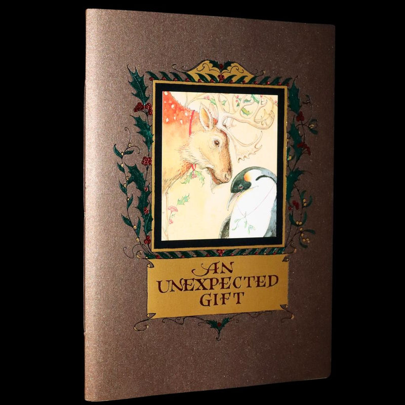 2013 Scarce Deluxe First Edition - An Unexpected Gift, A Christmas Tale by Charles van Sandwyk.