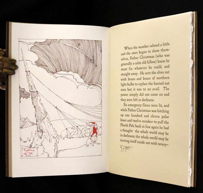 2013 Scarce Deluxe First Edition - An Unexpected Gift, A Christmas Tale by Charles van Sandwyk.