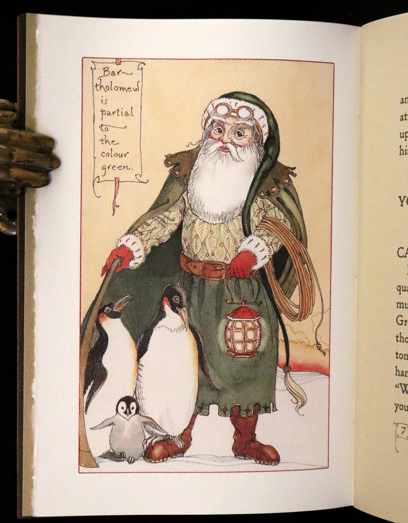 2013 Scarce Deluxe First Edition - An Unexpected Gift, A Christmas Tale by Charles van Sandwyk.