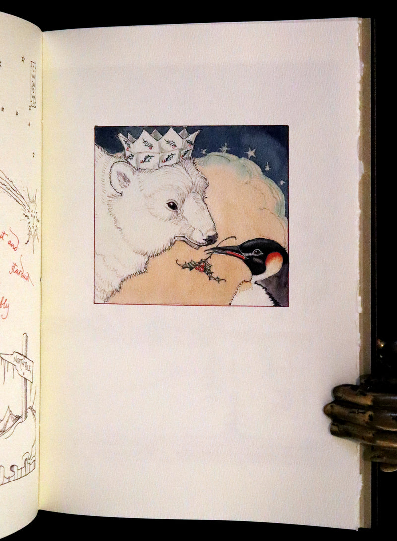 2013 Scarce Deluxe First Edition - An Unexpected Gift, A Christmas Tale by Charles van Sandwyk.