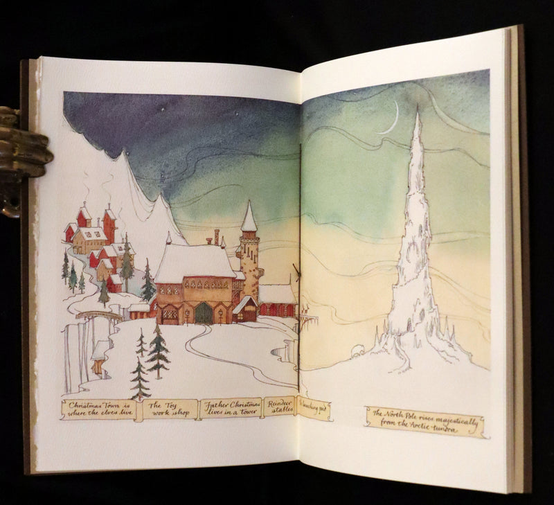 2013 Scarce Deluxe First Edition - An Unexpected Gift, A Christmas Tale by Charles van Sandwyk.