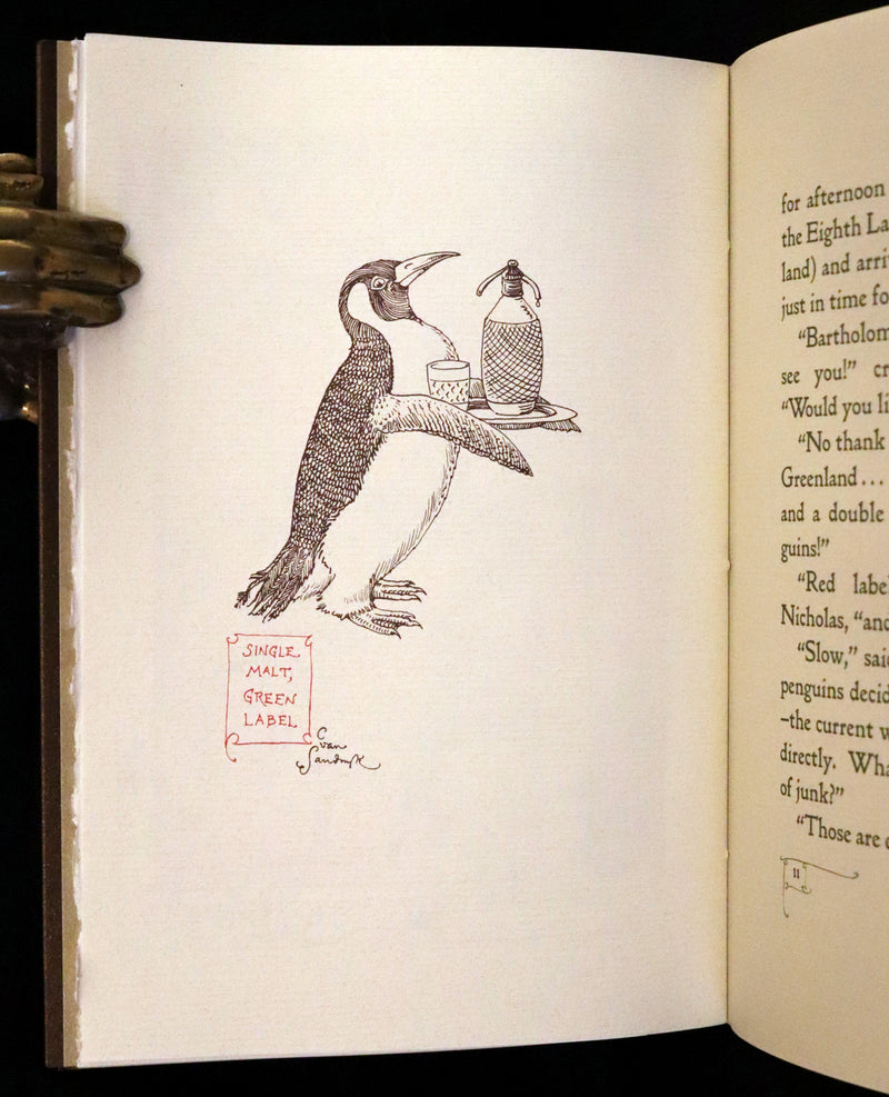 2013 Scarce Deluxe First Edition - An Unexpected Gift, A Christmas Tale by Charles van Sandwyk.