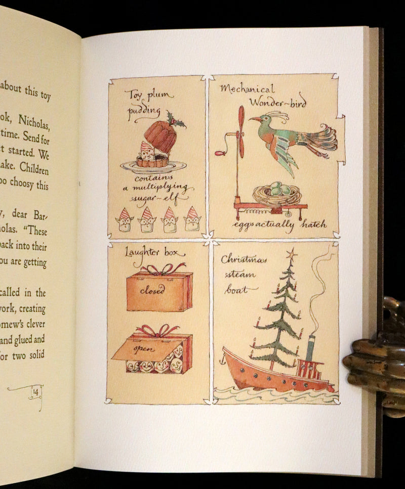 2013 Scarce Deluxe First Edition - An Unexpected Gift, A Christmas Tale by Charles van Sandwyk.