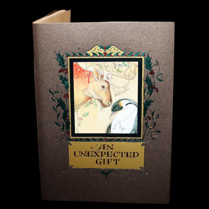 2013 Scarce Deluxe First Edition - An Unexpected Gift, A Christmas Tale by Charles van Sandwyk.