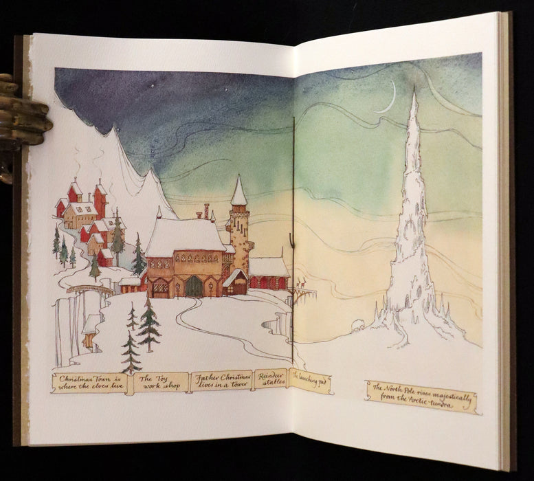 2013 Scarce Deluxe First Edition - An Unexpected Gift, A Christmas Tale by Charles van Sandwyk.